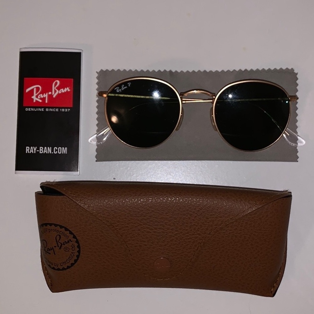 nwt polarized round raybans *final price*